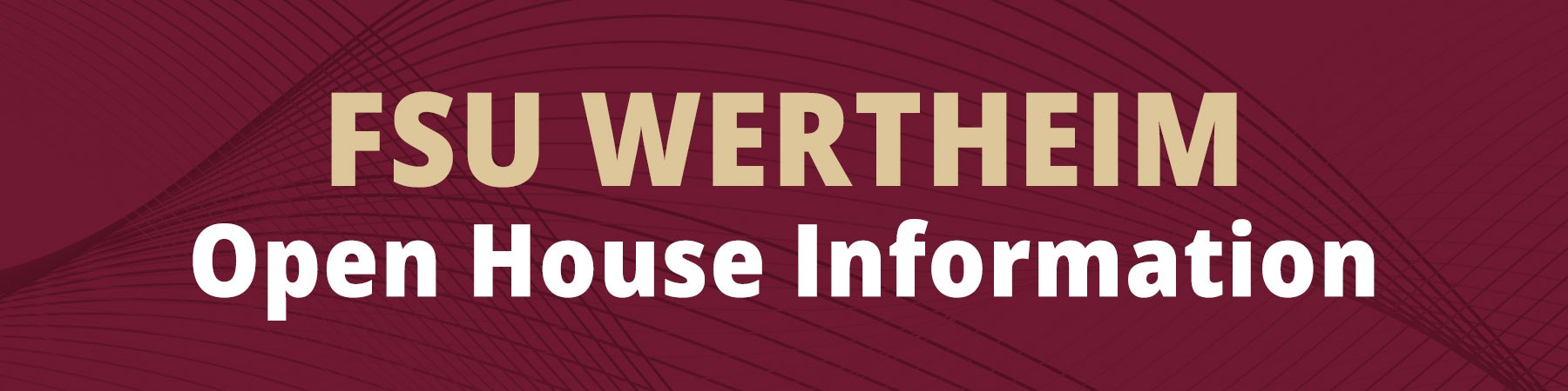 Open House info graphic