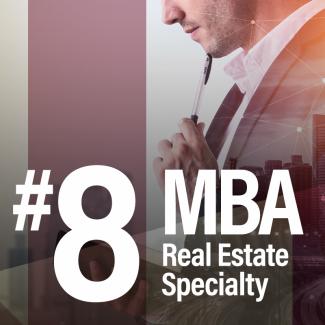 #8 MBA Real Estate Specialty Graphic